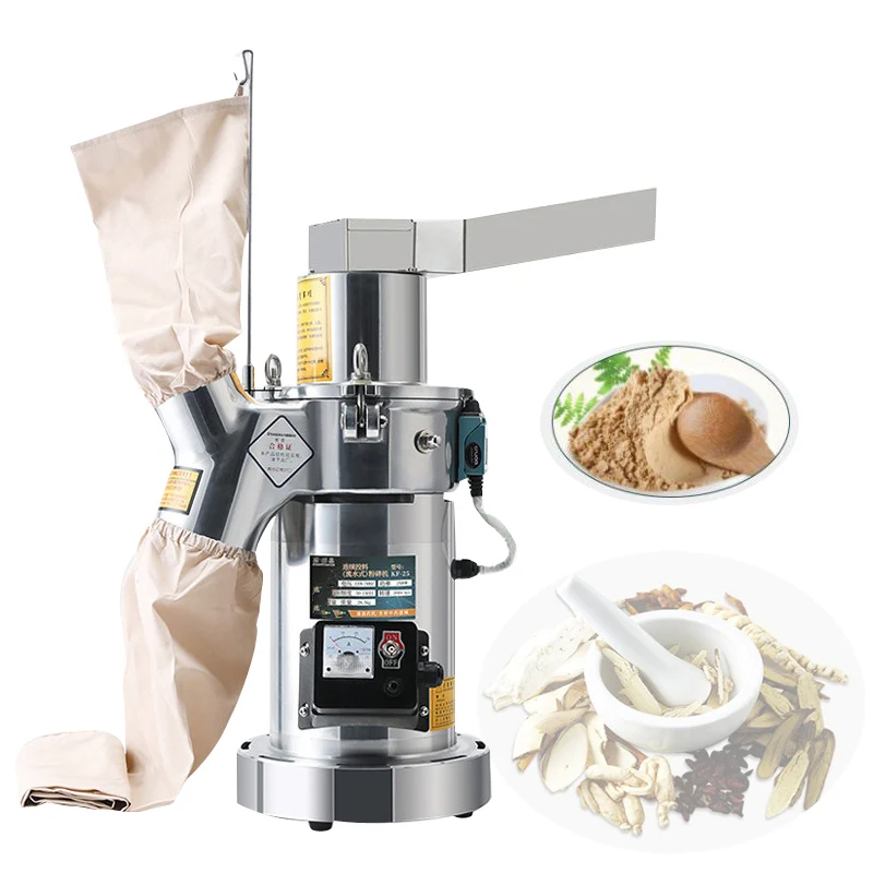 Electric Mills Grain Cereals Grinder Grinding Machine For Dry Wet Grain Soybean Corn Spice Herb Coffee Bean Wheat Rice Commercia