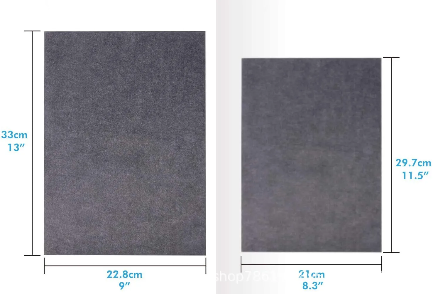 100 Blatt pro Packung Einseitiges A4-Kohlepapier mit Graphit, für Hochauflösendes Zeichnen und Nachzeichnen – Detail 2