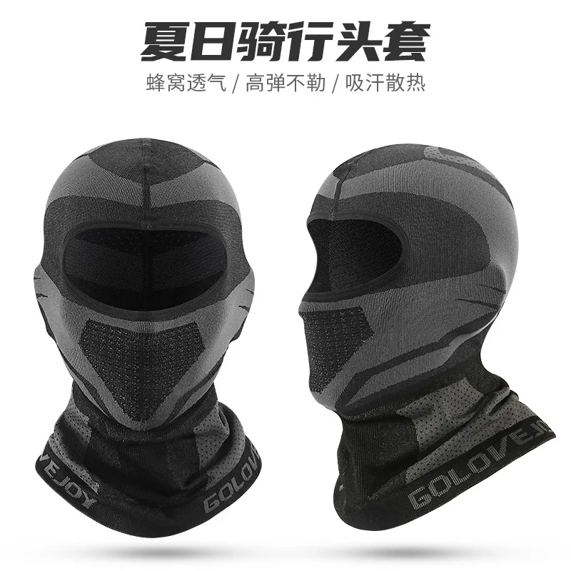 1Pcs Plus Velvet Balaclava Full Face Mask Motorcycle Bicycle Winter Headwear Hat Windproof Sunscreen Cycling Sports Helmet Liner