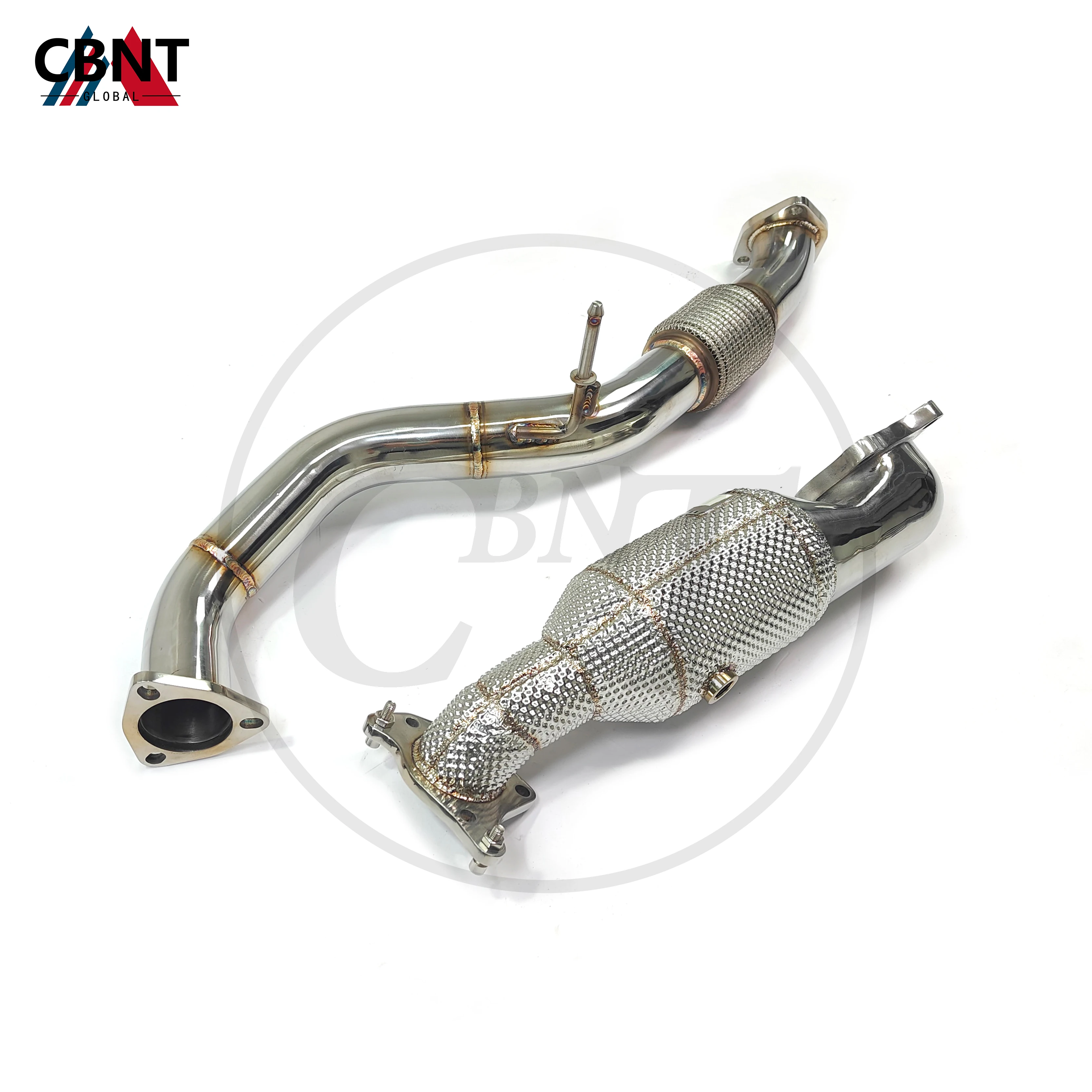 

CBNT для Honda Civic X Type-R FK7 FK8 1,5 T 2015-2023 выхлопная труба Catted/Catless Downpipe, передняя выхлопная система