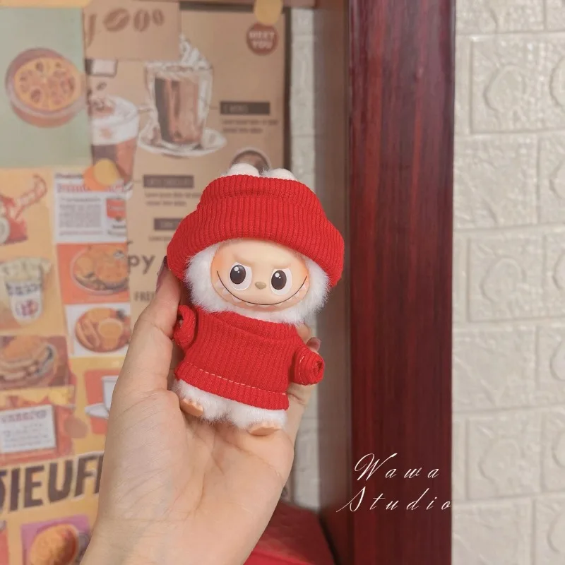 

10cm Vinyl Keychain Street Style Outfit, Modern Interchangeable Costume for 4th Gen Pointy-Eared Dolls