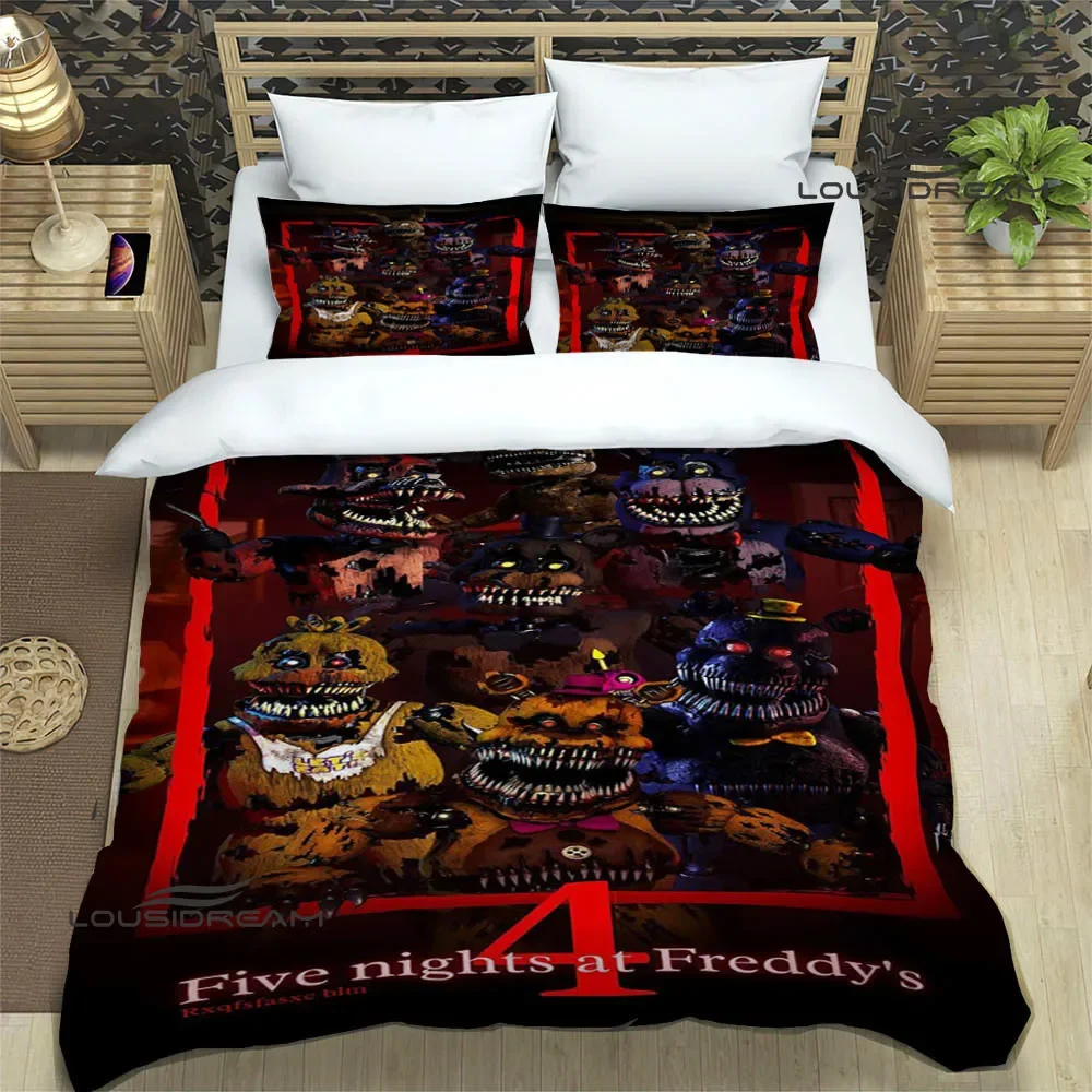 F-Five N-Nights at F-Freddy's Bedding Sets exquisite bed supplies set duvet cover comforter set bedding set luxury birthday gift