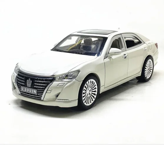 

'1:24 Japanese Car Crown Pullback Alloy Car Model Diecast Car Model Simulation Sound And Light Function
