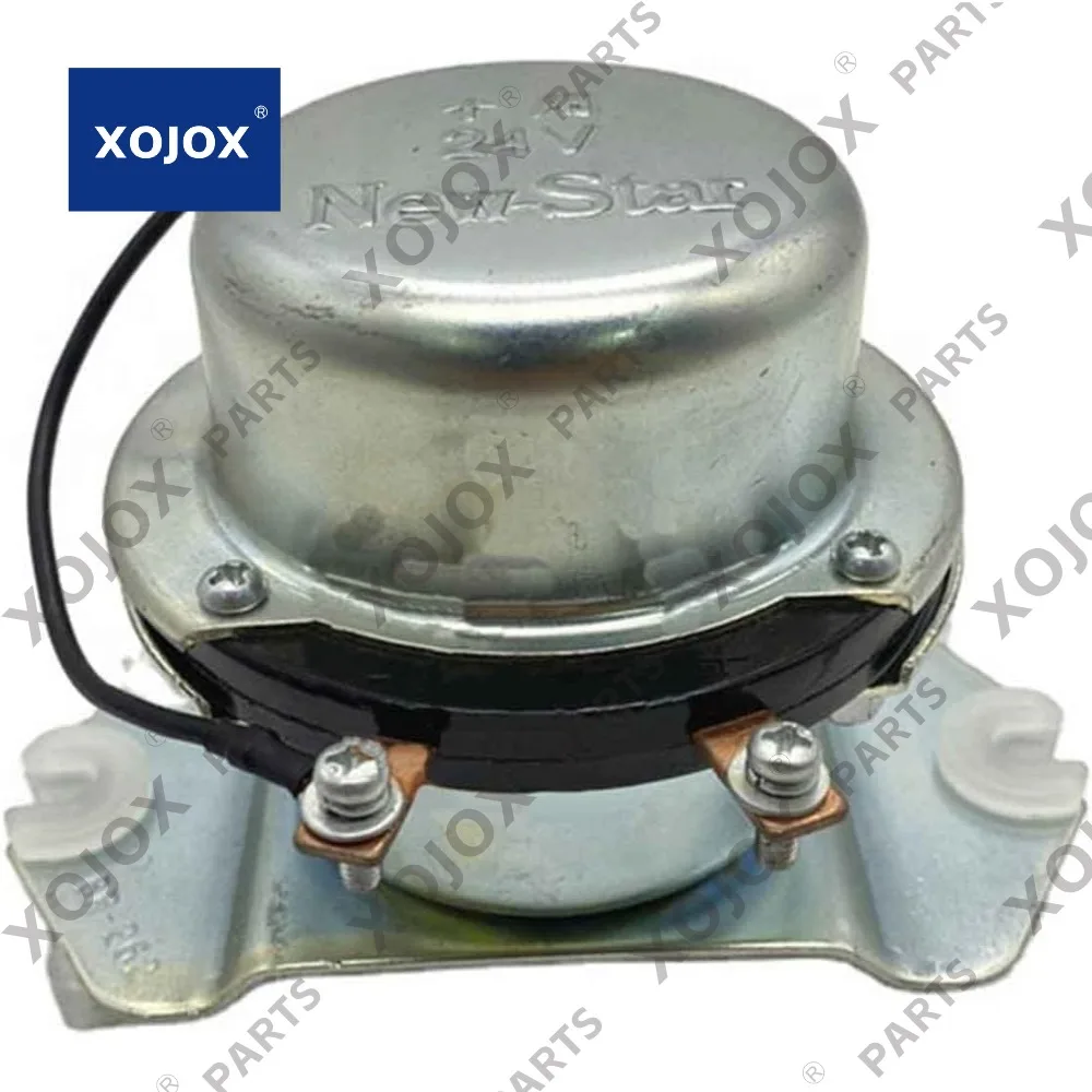 

XOJOX Positive Electrode Relay 24V 08088-30000 0808830000 Compatible with Komatsu PC300LC-8 PC350-8 Excavator Parts