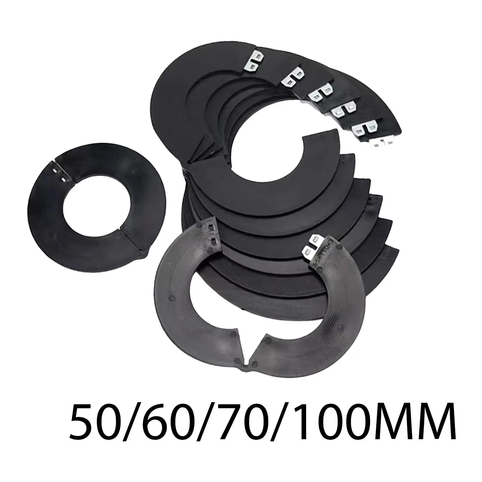 8Pcs Bucket Pin Shims Spacers Component Professional Equipment Replaces Bucket Pin Attachment Washers