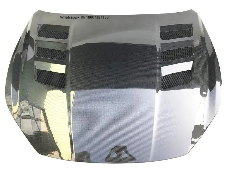 

Carbon Fiber Car Hood Bonnet Cover forMaserati Ghibli S Q4 Sedan 2014 - 2020