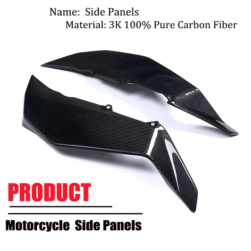 For BMW F900 XR F900XR F900 XR 2020- 2023 2024 2025 100% Pure Carbon Fiber Side Panels Modified Fairings Motorcycle Accessories