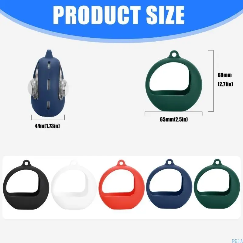 R91A Casa alojamiento auriculares con caparazón manga manga del desgaste diario para V40I