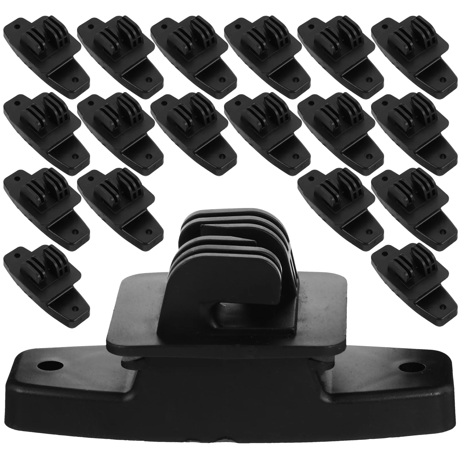 50 Pcs Fences Insulator Electric Tools Universal Black Portable Post Insulators Line