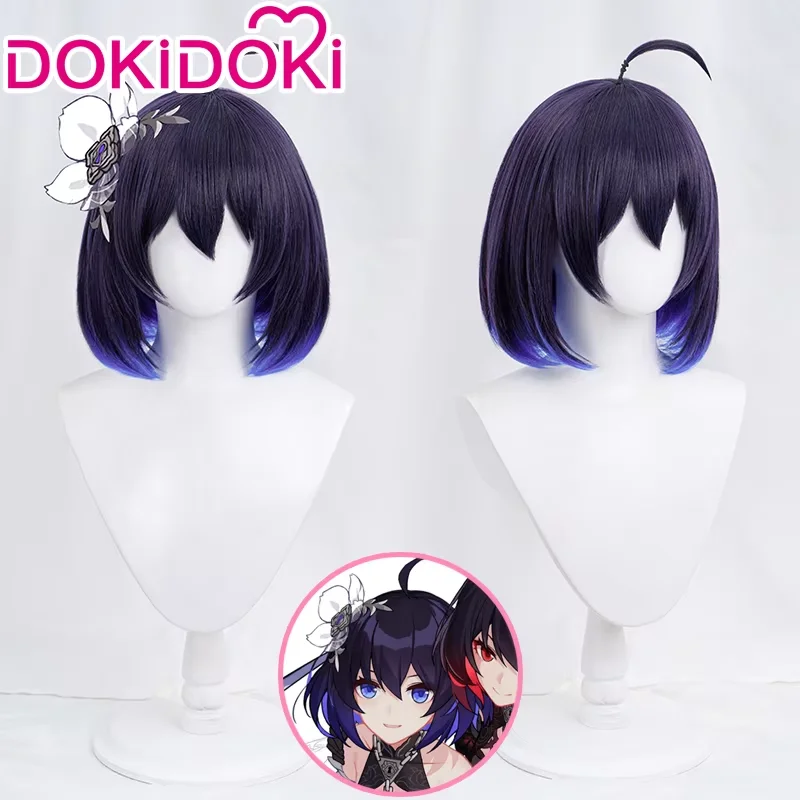 IN STOCK Seele Vollerei VILL-V Wig Game Honkai Impact 3rd Cosplay Wig DokiDoki Kevin Kaslana Wig Hair Heat Resistant Synthetic