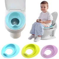 Portable Kids Travel Potty Seat Pad Baby Solid Toilet Training Seat Cover Toddler Urine Assistant Cushion Children Pot Seater