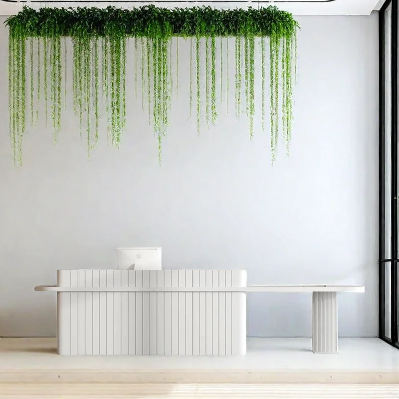 

Entrance Tables Restaurant Furniture Luxury Office Executive Modern Reception Counter Advanced Empfangstheke Luxurious Help