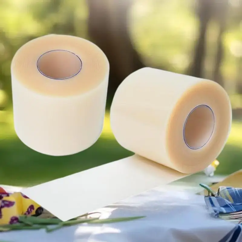 تضميد الغروانية المائية عالية الجودة؛ 1 لفة؛ رقيقة وناعمة ومقاومة للماء؛ ممتازة للعناية بالجروح والندبات