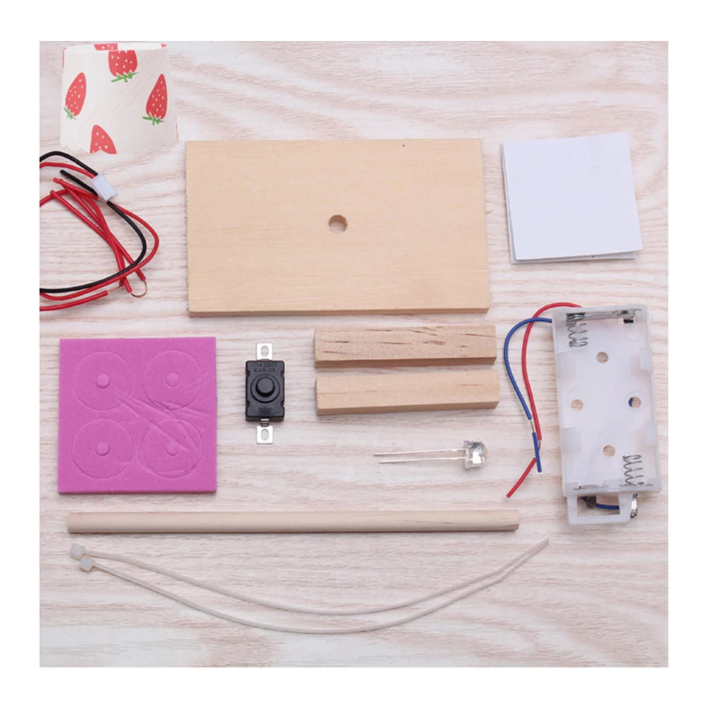 

Desk Light Creative Lamp Assembly DIY Table Toy Kids Invention Manual Science Experiments Student