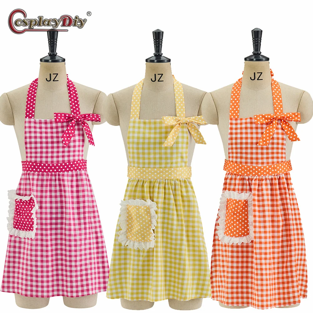 

Musical Waitress Cosplay Jenna Apron Costume Woman's Broadway Stage Performance Outfit Apron