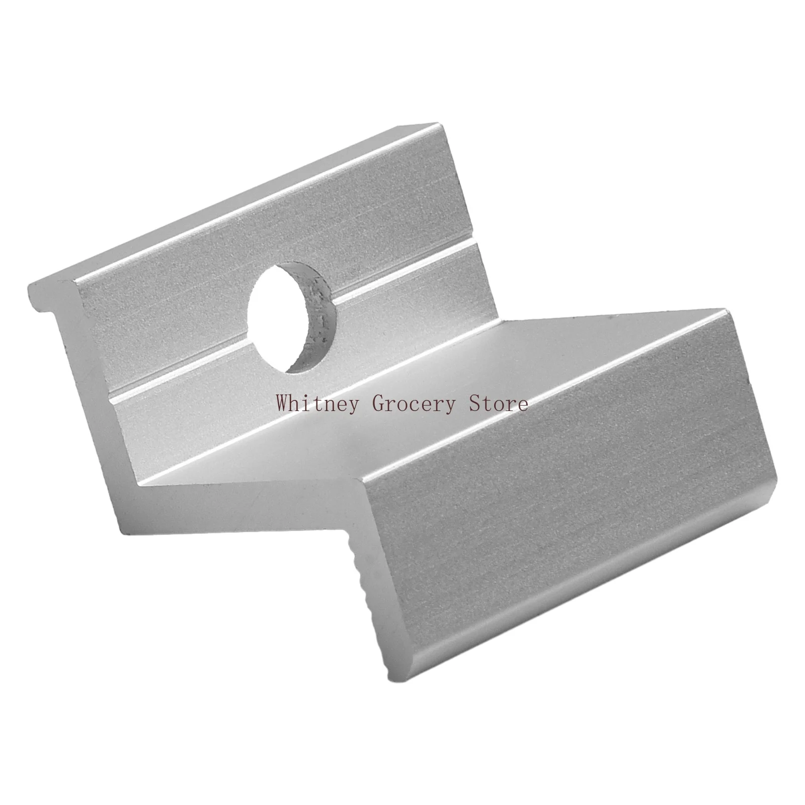 10Pcs Solar Photovoltaic Brackets Aluminum-Alloy Clamp For Solar Module Solar Panel Racking Mounts Accessories PV End Clamps