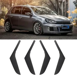 Black Carbon Car Interior Door Left Right Handle Cover Trim For Volkswagen VW Golf 6 GTI MK6 2009 2010 2011 2012 2013 2014