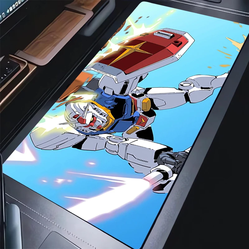 

Mouse Pad Mechanical Warrior RX-78-2 Gundam HD Gaming Mats PC Accessories Keyboard Pad Rubber Mousepad Laptop Desk Mat Mouse Mat