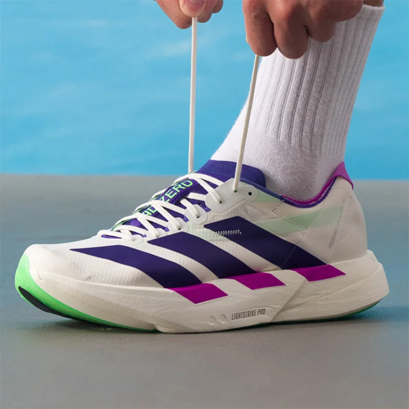 Adidas Adizeroero Men's Sports Shoes - Lightstrike Pro - Breathable, Lightweight, Shock Absorbing Marathon Shoes - JR1656