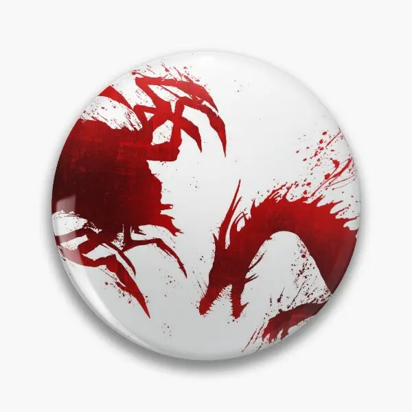 Dragon Age Origins Awakening Blood Drag  Soft Button Pin Jewelry Fashion Decor Hat Women Gift Badge Brooch Lover Funny Collar