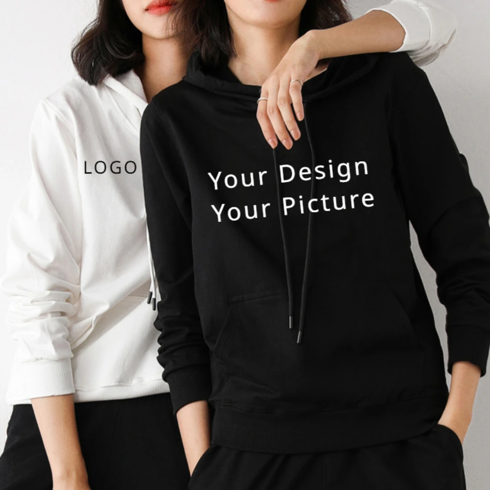 2024 Custom The Pattern You Want Printed Sweatshirt Popular Summer Men Comfortable Cotton Thin Hoodie Unisex Custom Clothing