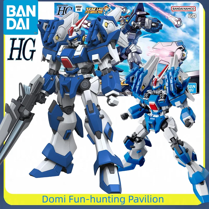 

Bandai Original HG 1/144 SUPER ROBOT WARS OG Anime Figure ASHSAVIOUR Assembly Model Joint Movable Action Toys Collectible Gift