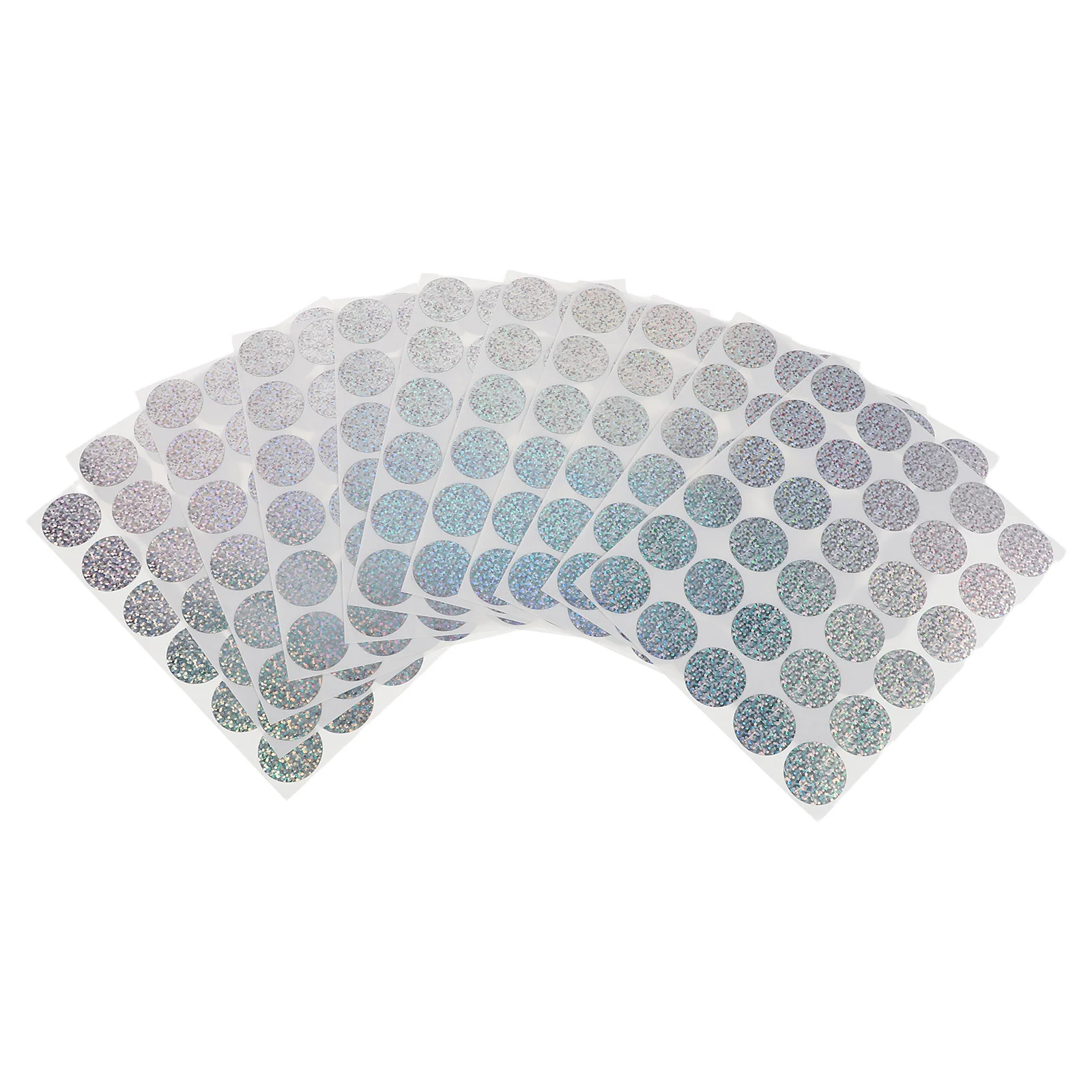 

10 Sheets Off Stickers Diy Scratch Off Cards For Classroom Rewards Baby Shower Party Games Supplies Round Scratch