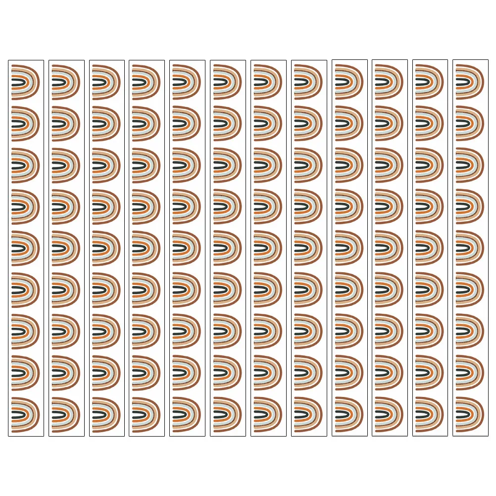 

12 Pcs Whiteboard Stickers Decor Decoration Magnetic Bulletin Decorations Pvc Removable Border for Office