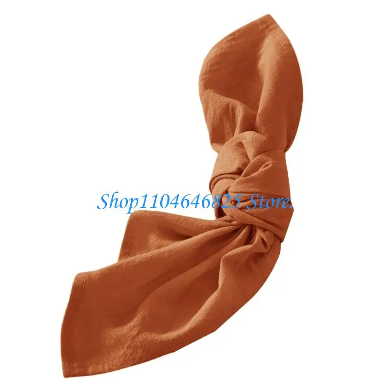 Sturdy Cotton Square Tablecloth Napkins Soft and Absorbent