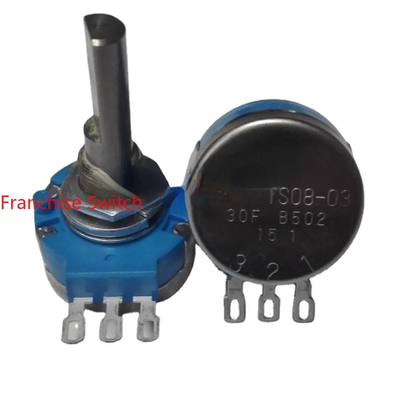 Original Electric Scooter Potentiometer RVQ24YS08-03 30F B502 45 ° Effective Angle