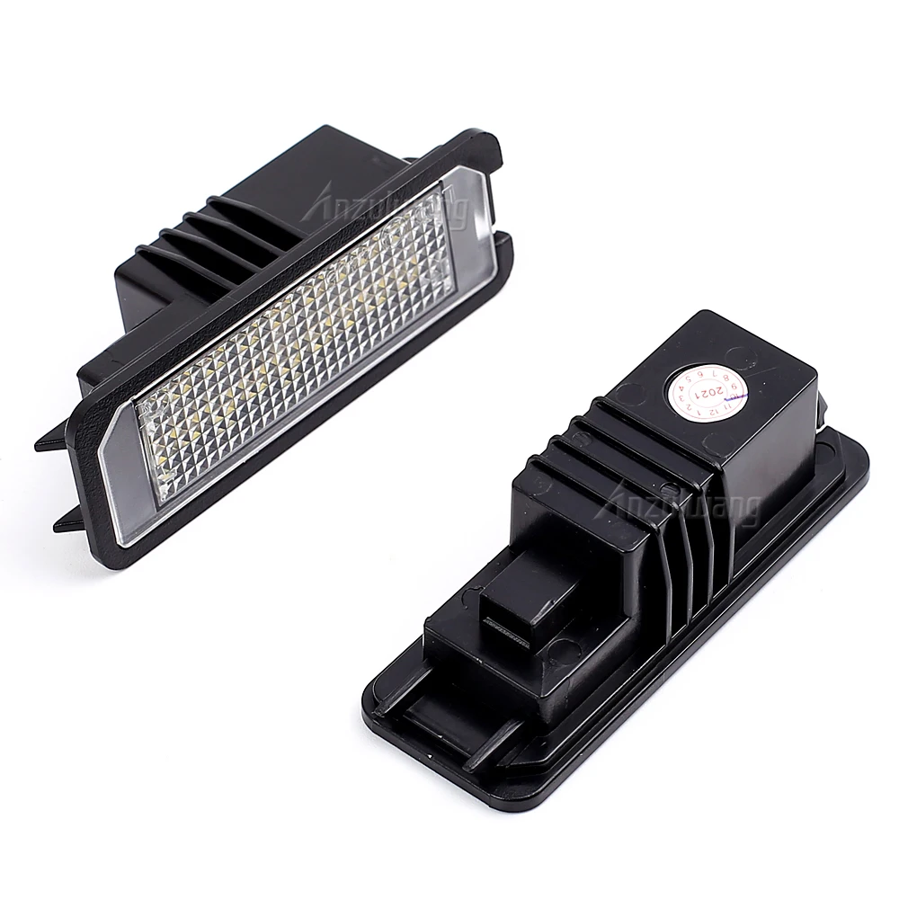 Fit For VW Amarok Eos Golf6/Golf7 Gol Golf 5 New Beetle Cabrio Polo/Derby Passat 2Pcs LED License Plate Lights Number Plate Lamp - view 4