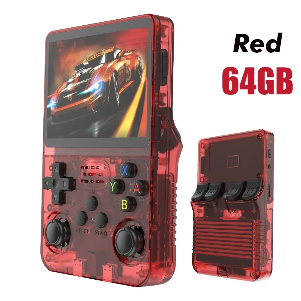 BOYHOM Original ARKOS 256G/128G/64G Open-Source Retro Handheld-Spielkonsole 3,5'' IPS Tragbarer Taschenspielcomputer MAX
