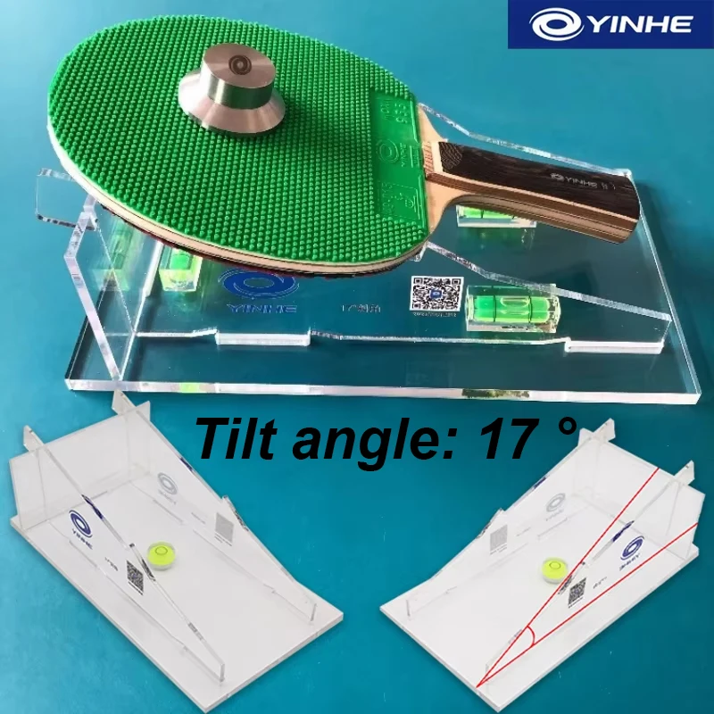 YINHE Ping Pong Pimples Rubber Tester Official Referee Tool Measure Friction for Long/Short Pimples Anti-Solidification Tester