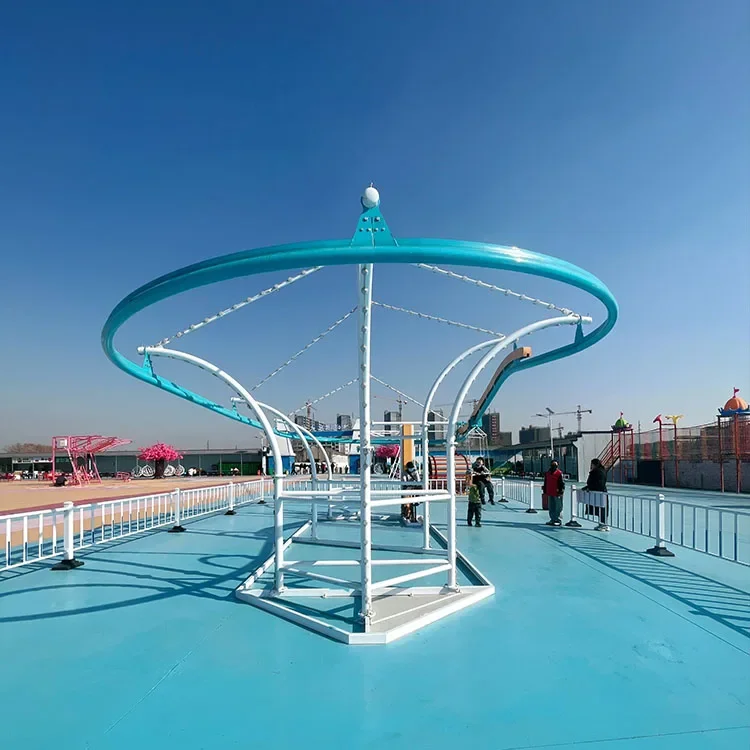 &Customized Equipment Children Adventure Outdoor Playground Roller Coaster  Unpowered Bicycle