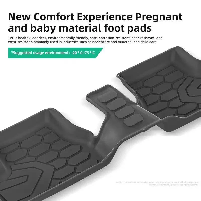 for Lada Granta Cross Fuel 2018 2019 2020 2021 2022 2023 2024 2025 Car Floor Mats TPE Waterproof Cargo Liner Trunk Mats