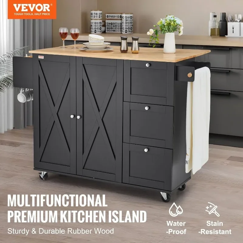 Kitchen Island Cart, 45.3