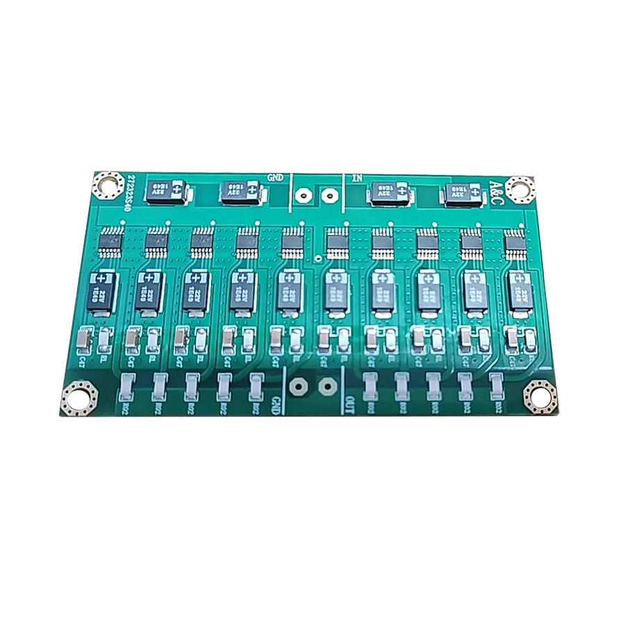 LT3045 10並列5A超低ノイズリニア安定化電源、ヒートシンク付き5V/9V
