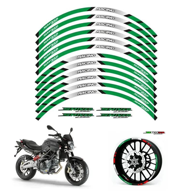 For Aprilia SHIVER 750 Motorcycle Parts Contour Wheel Decoration Decal Sticker - C MOTO