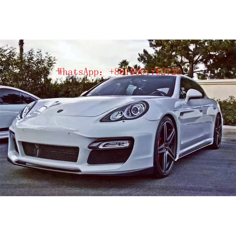 

Newest 10-13 970 V-Style Body Kit Upgrade Front Bumper Rear Bumper Side Skirt Rear Spoiler Fender for Enhanced Vehicle Aesthetic