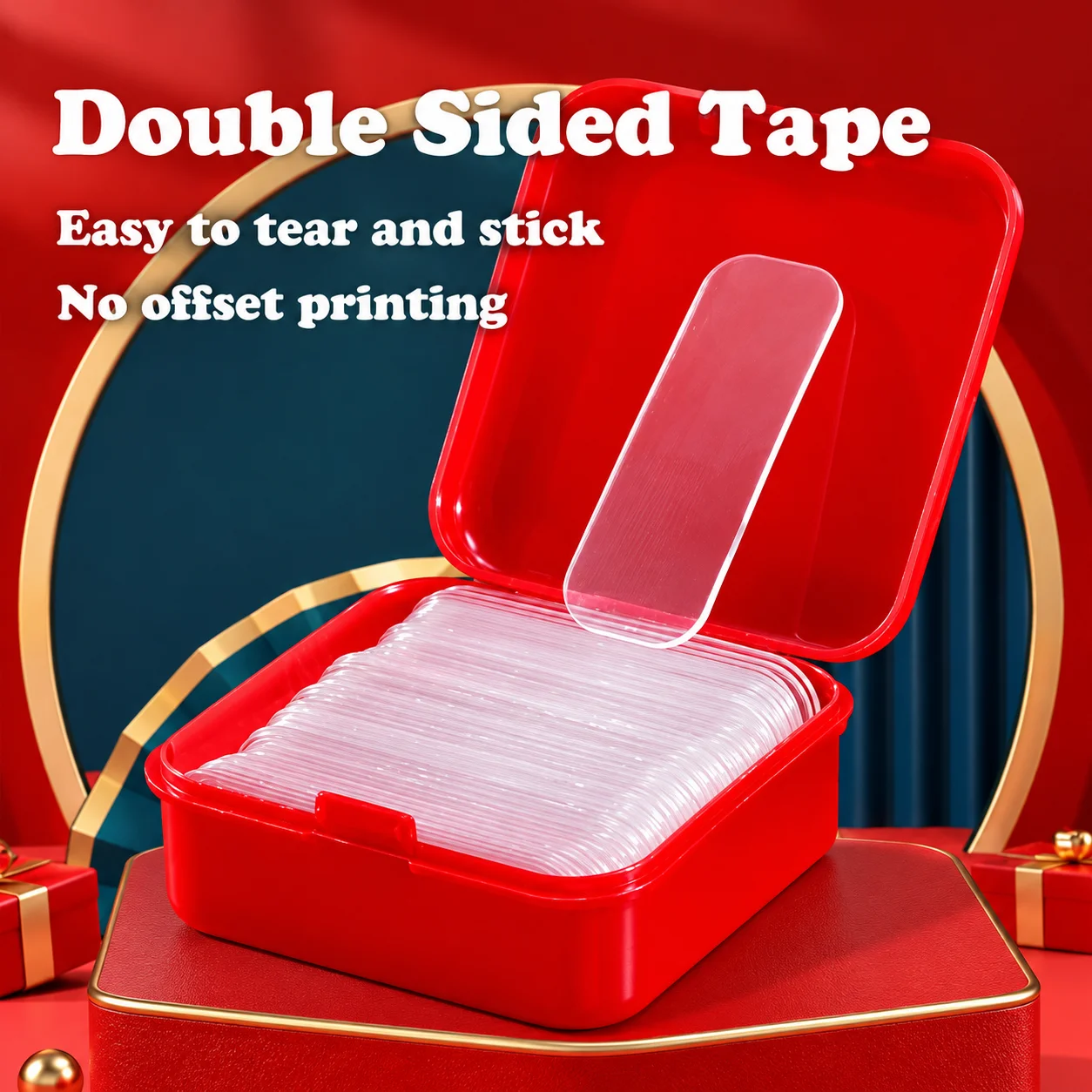 Reusable Double Sided Adhesive Tape Strong Adhesion Wall Sticker Sticky Detachable Installation Tape Stick Objects To The Wall