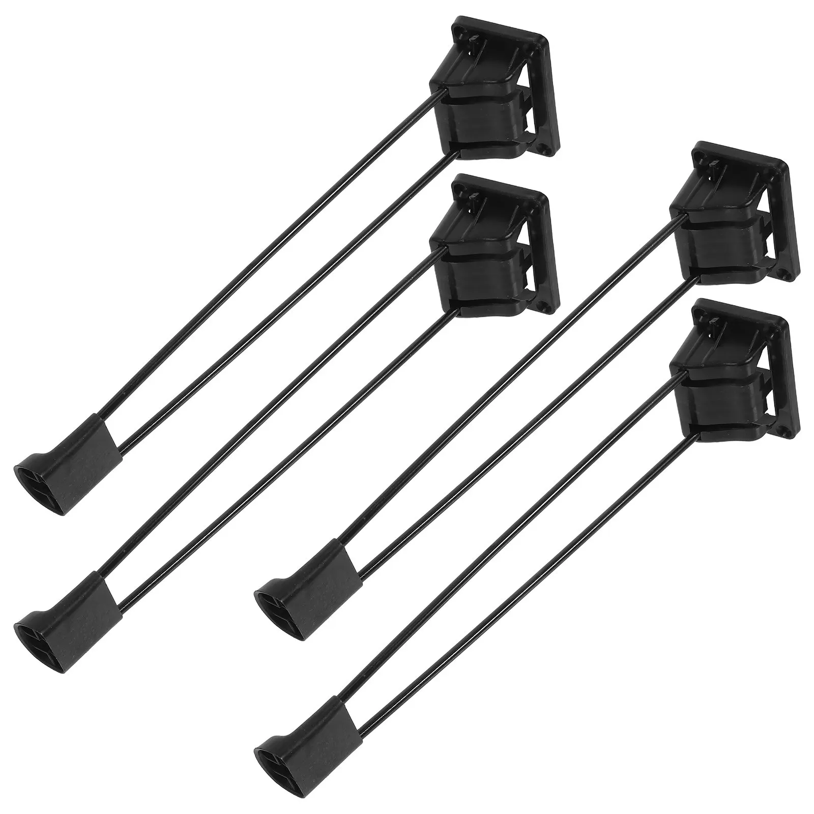 4Pcs Collapsible Metal Table Legs Heavy Duty Foldable Iron Table Leg Support for Outdoor Camping Picnic DIY Furniture Projects