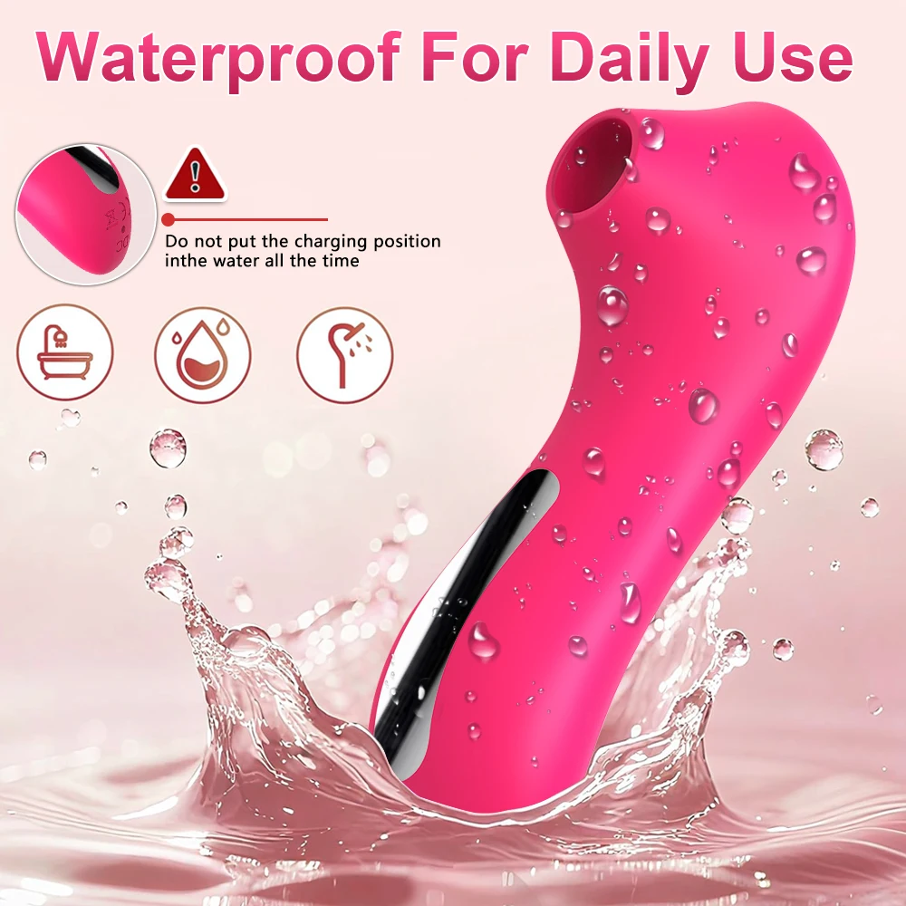 Potente Vibrador Estimulador de Clítoris, Estimulador de Pezones, Juguete Sexual para Mujeres, Masturbador, Producto Erótico
