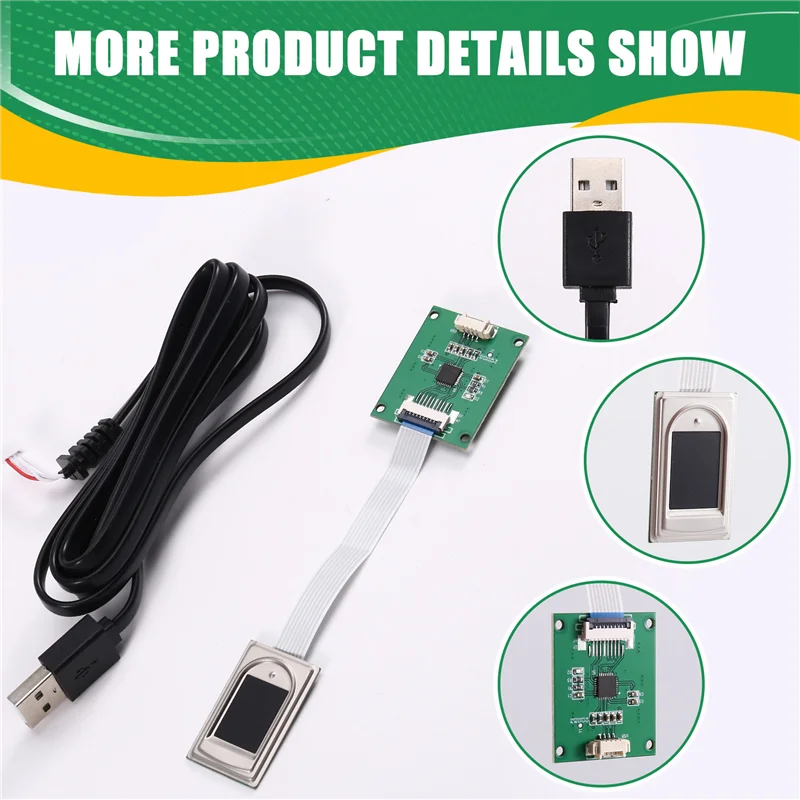 

【Last-Chance!】USB/UART Fingerprint Module For Windows , Android For Linux Embedded Biological Control System