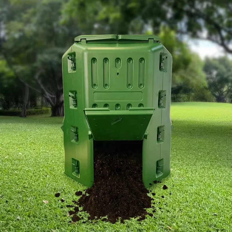 Cross-border Courtyard Garden Outdoor 480L Compost Barrel Organic Fertilizer Fermentation Box for Deciduous Kitchen Waste