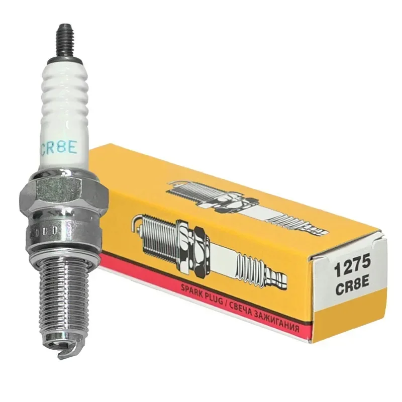 4/8PCS 1275 CR8E Motorcycle Spark Plug For Yamaha Suzuki Kawasaki 150NK 250 400 650MT