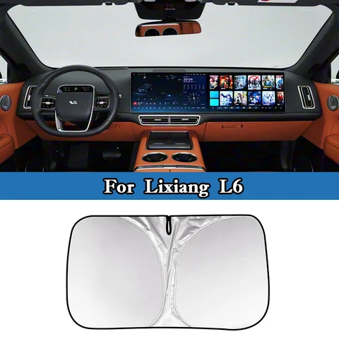 Для ведущего Ideal LiXiang L6 L7 L8 L9 ONE Mega солнцезащитный козырек на лобовое стекло автомобиля, солнцезащитный козырек на переднее окно, аксессуары для защиты от ультрафиолета