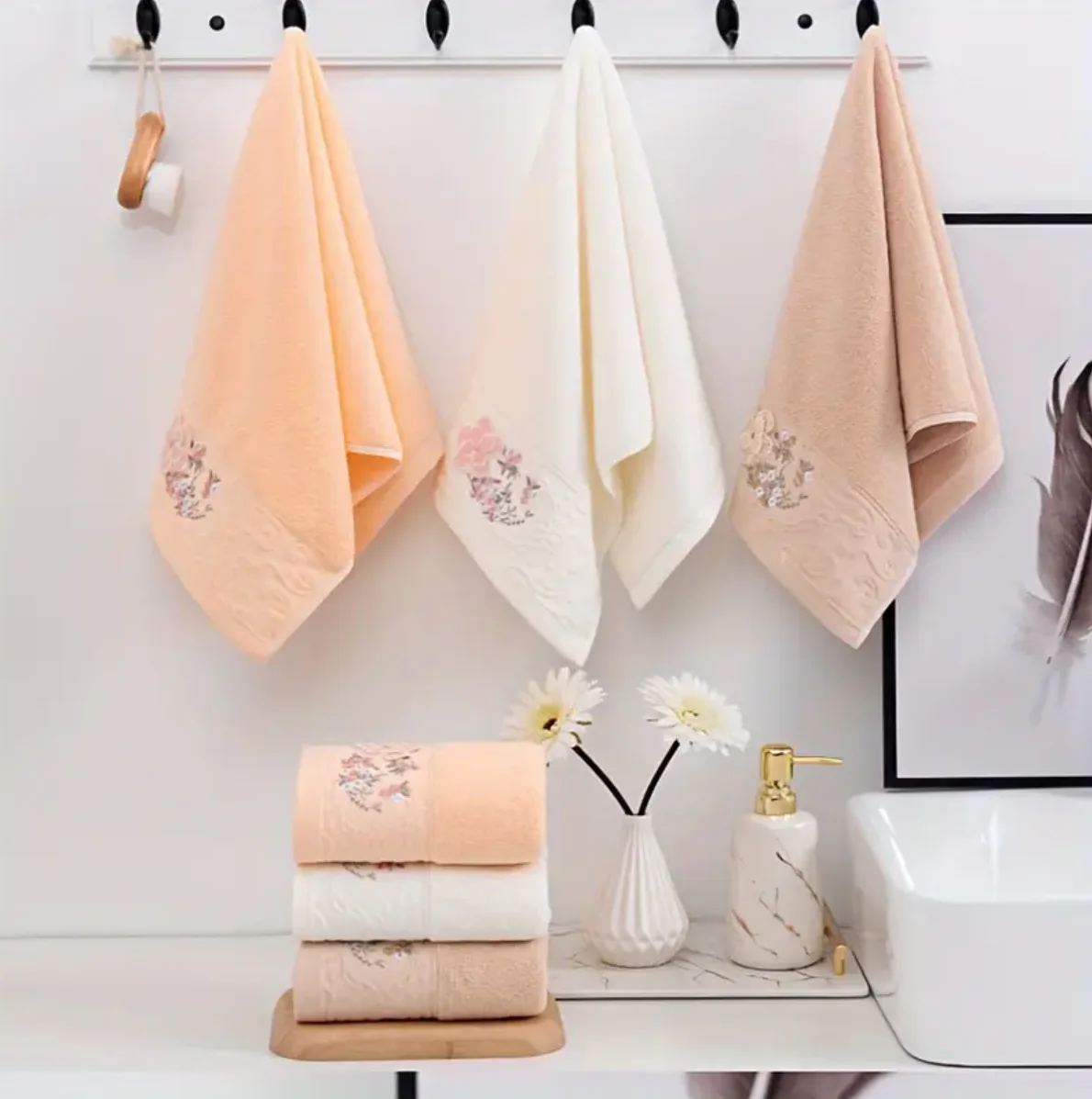 Thickened Absorbent Towel Cotton Quick Absorbent Soft Face Towel Gyms Hotels Home Hand Towels High Quality Bathroom Accessorie