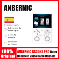 Anbernic RG35XX Pro Portable Retro Gaming Console: 64-bit Linux, WiFi & 5G Compatible, PSP Games Support, 64G Storage