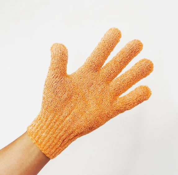 Peeling-Badehandschuh mit Dusch-Peeling-Handschuhen, Widerstandsfähiger Körpermassage-Schwamm zur Hautbefeuchtung – Detail 10