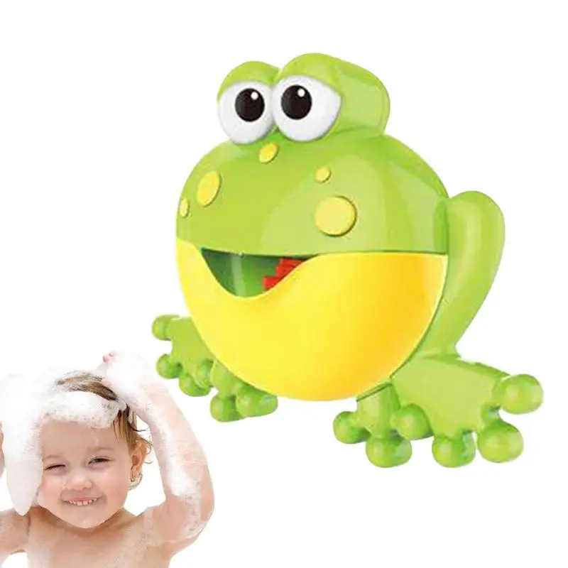 

Baby Bath Toys For Kids Music Bubble Machine Bath Toys Cute Frog Automatic Bubble Maker Toys Bathtub Baby Bathroom Toy